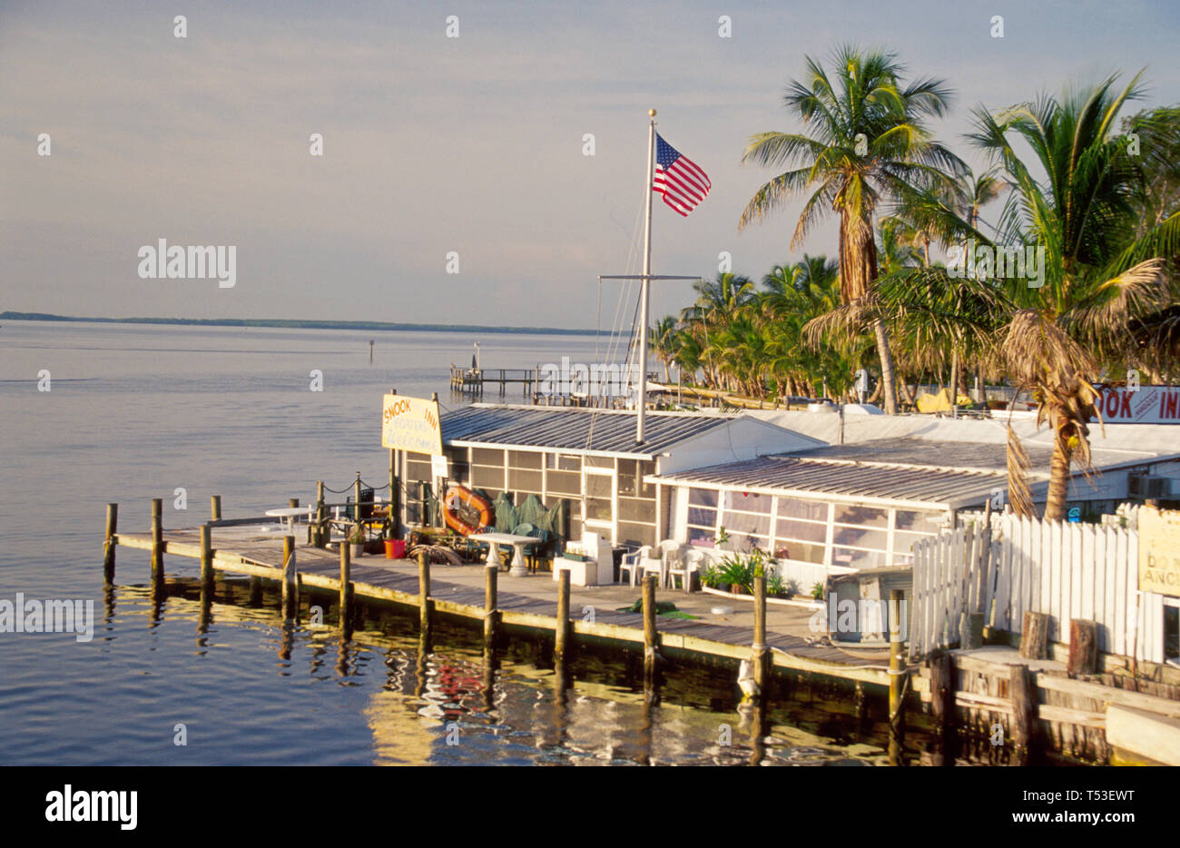 Florida Gulf Coast Lee County Matlacha oldFlorida Cracker pesca, sport, atleta, ricreazione, acqua, villaggio, visitatori viaggio di viaggio turistico touris Foto Stock