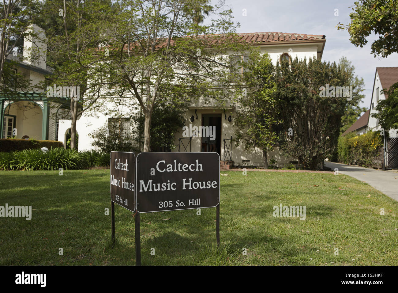 Caltech campus serie, musica House Foto Stock