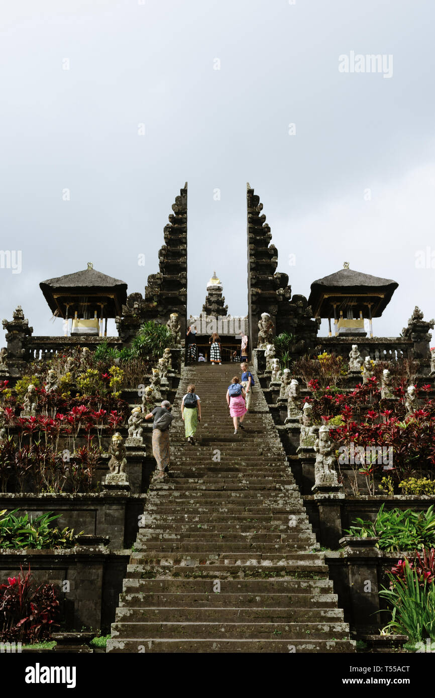 Pura Besakih Bali - Indonesia Foto Stock