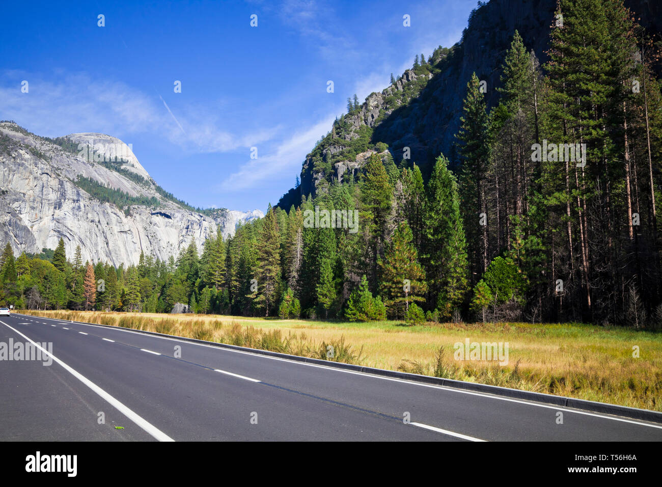 Parco Nazionale di Yosemite in California della Sierra Nevada Foto Stock