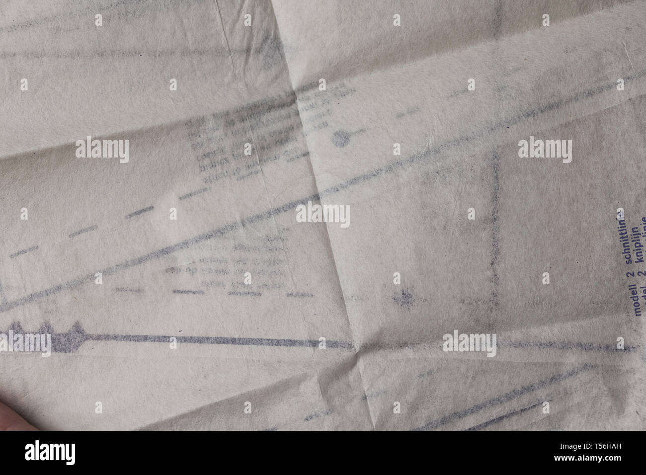 Vecchia carta astratti sfondi testurizzata con linee e modelli Foto Stock