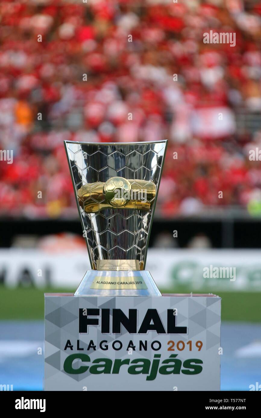 AL - Maceio - 04/21/2019 - Alagoano 2019, CRB x CSA - Campione del Campionato Alagoano 2019 a Rei Pel Stadium foto: Itawi Albuquerque / AGIF Foto Stock