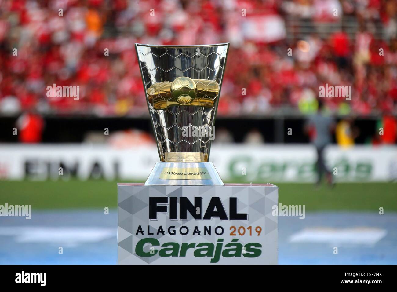 AL - Maceio - 04/21/2019 - Alagoano 2019, CRB x CSA - Campione del Campionato Alagoano 2019 a Rei Pel Stadium foto: Itawi Albuquerque / AGIF Foto Stock