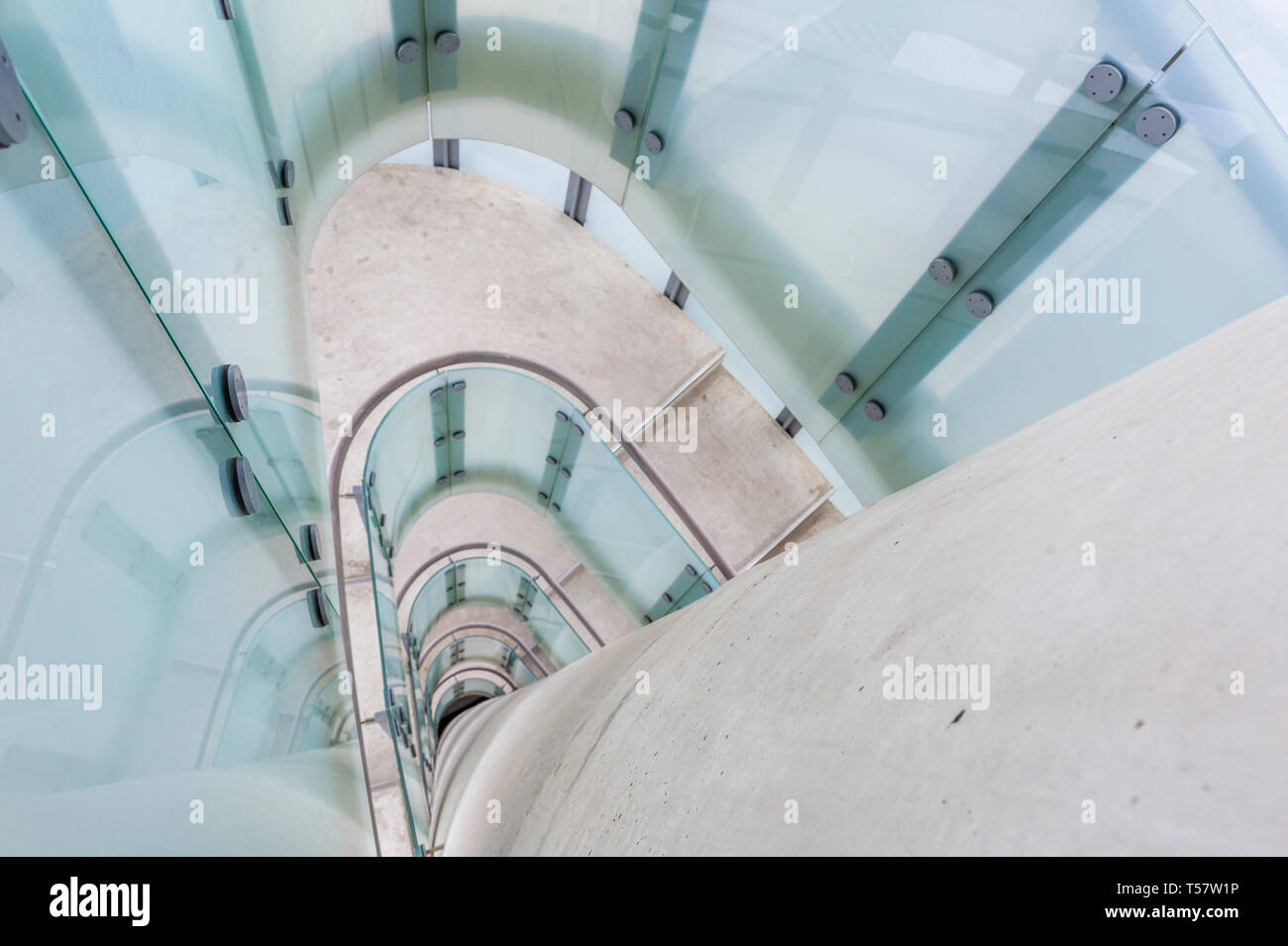 Belgio, Anversa, nulla della scala della Stella Rossa museo di linea Foto Stock