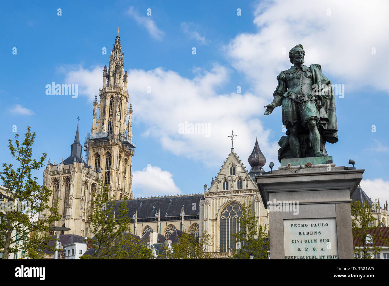 Cattedrale di Nostra Signora ad Anversa in Belgio Foto Stock