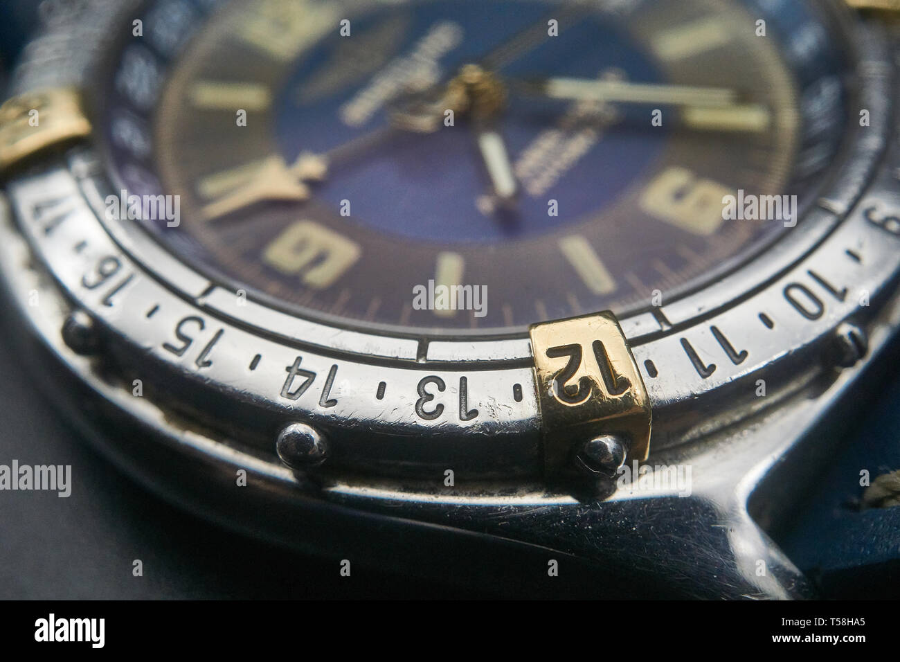 Breitling antares world watch Foto Stock