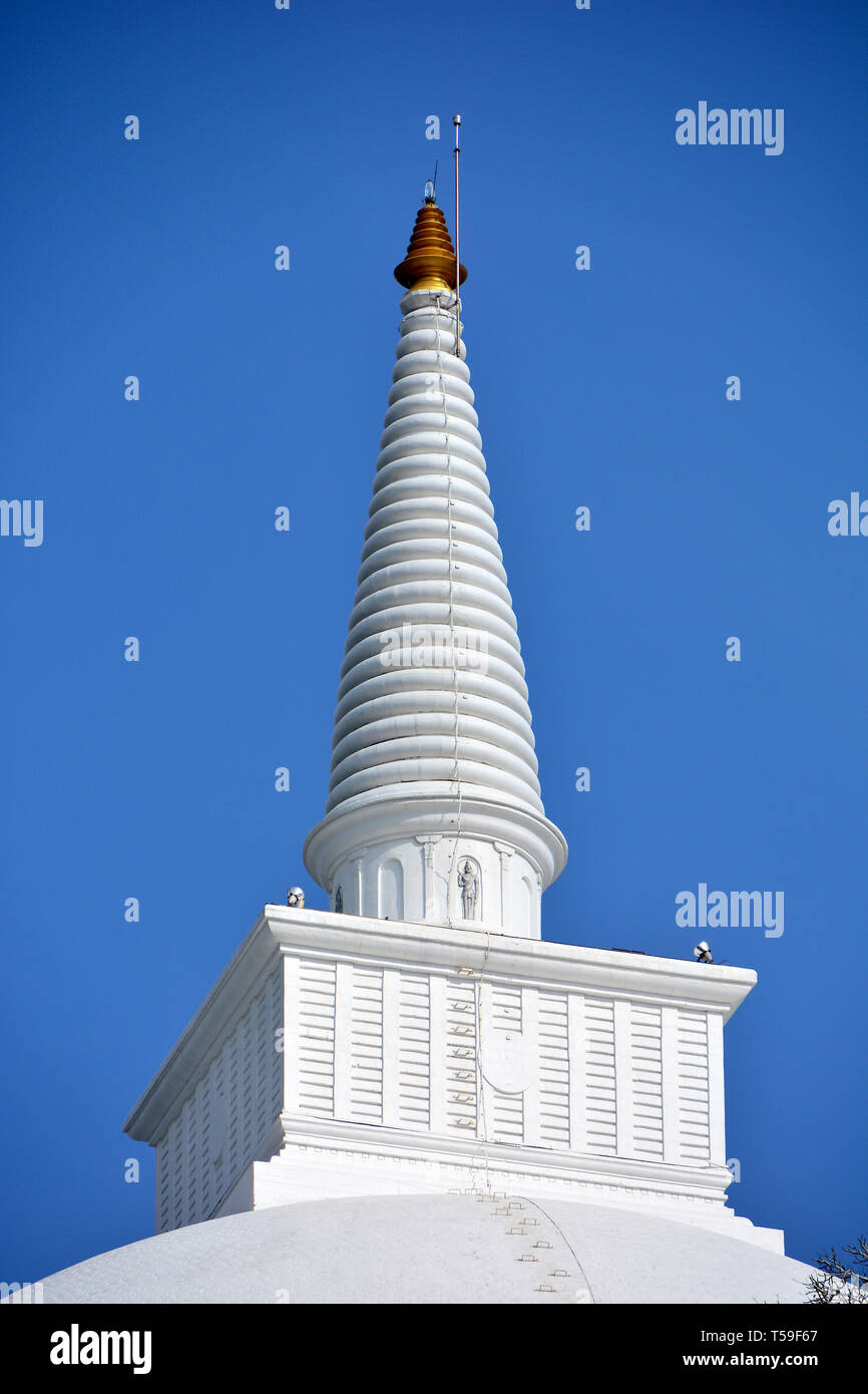 Maha Stupa, Mihintale, Sri Lanka. Foto Stock