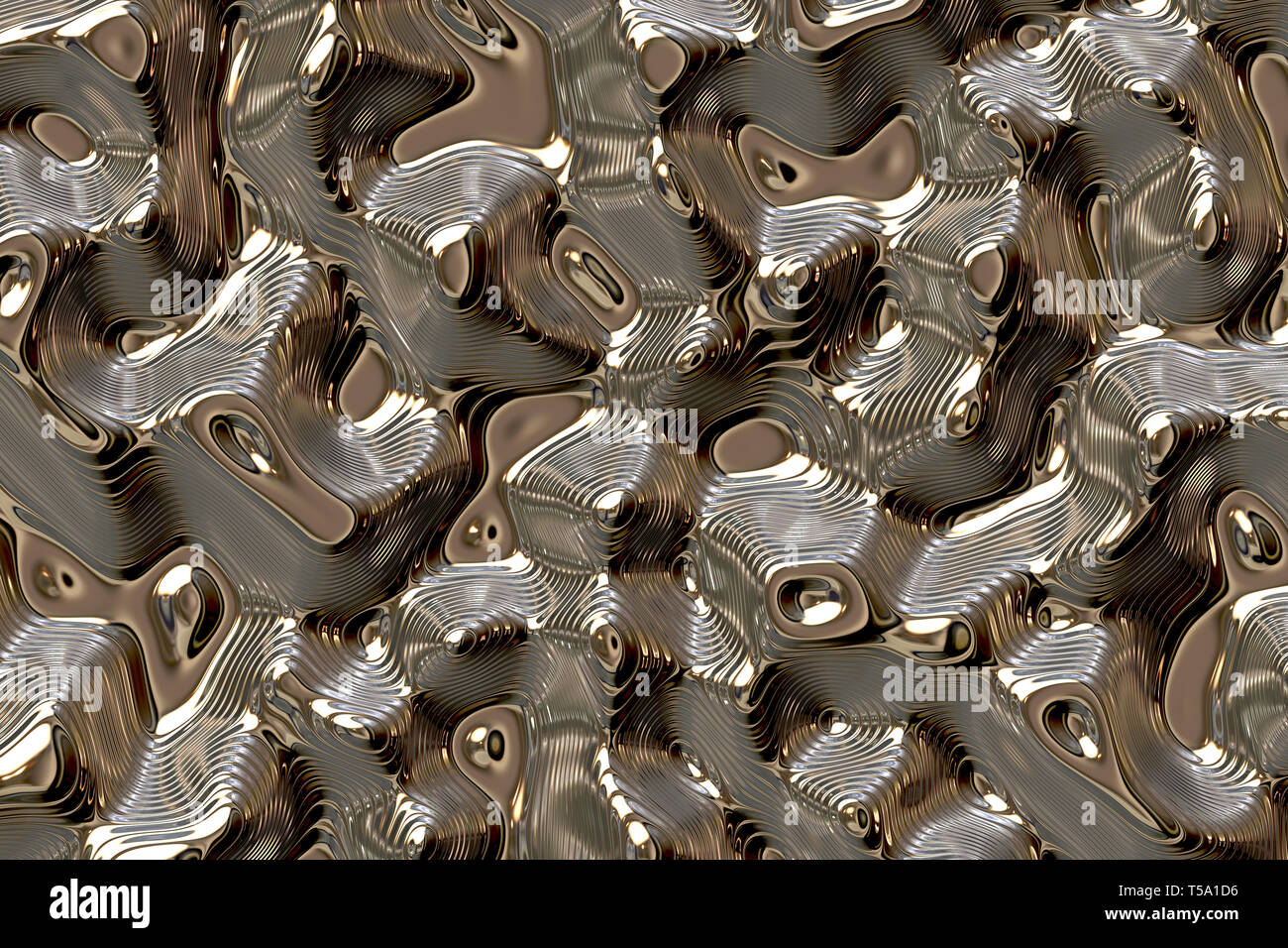 Metallo astratta configurazione di sfondo Foto Stock