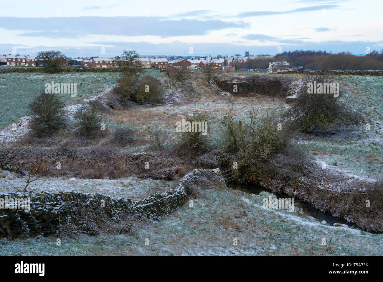 Paesaggio rurale attorno Penistone, England, Regno Unito Foto Stock