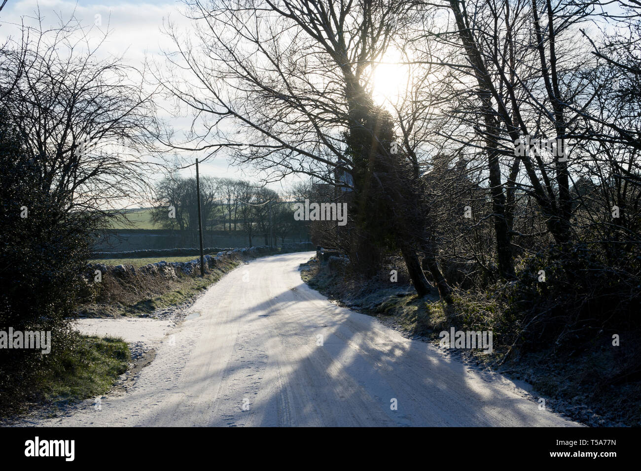 Paesaggio rurale attorno Penistone, England, Regno Unito Foto Stock