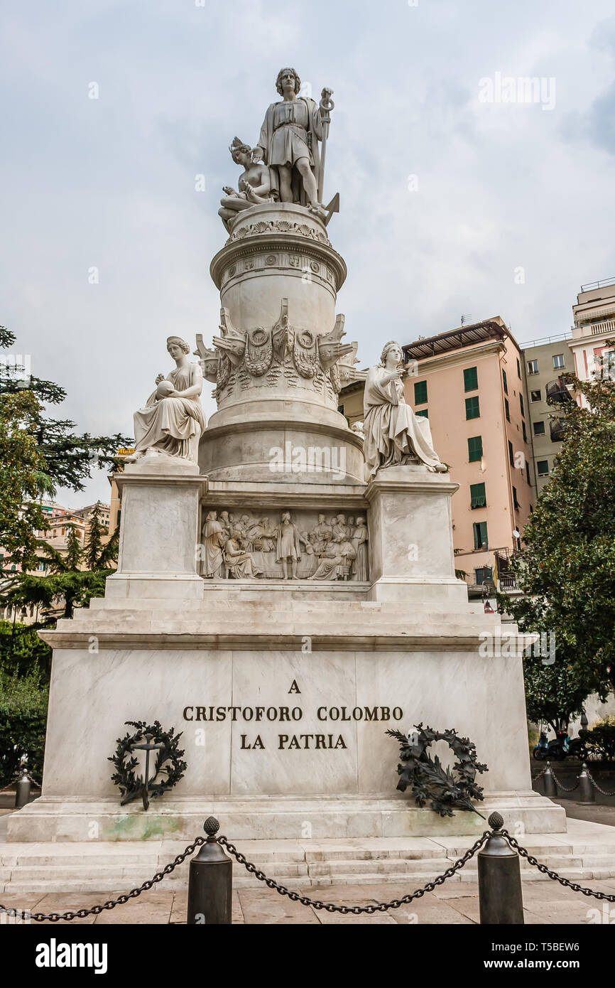 statua-di-cristoforo-colombo-italia-immagini-e-fotografie-stock-ad-alta