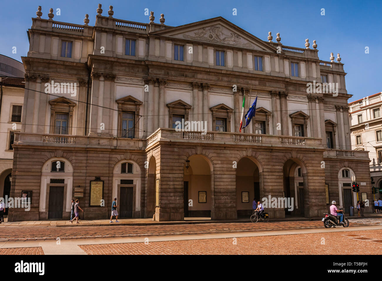 Teatro La Scala di Milano Foto Stock