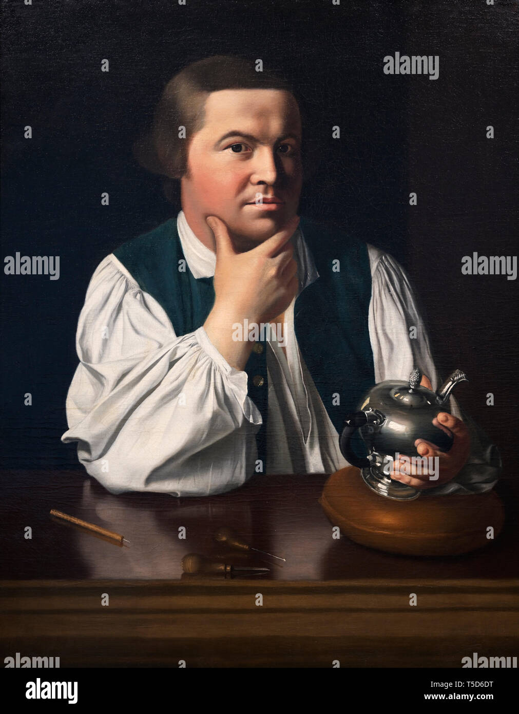 Paul Revere, ritratto, 1768 da John Singleton Copley Foto Stock