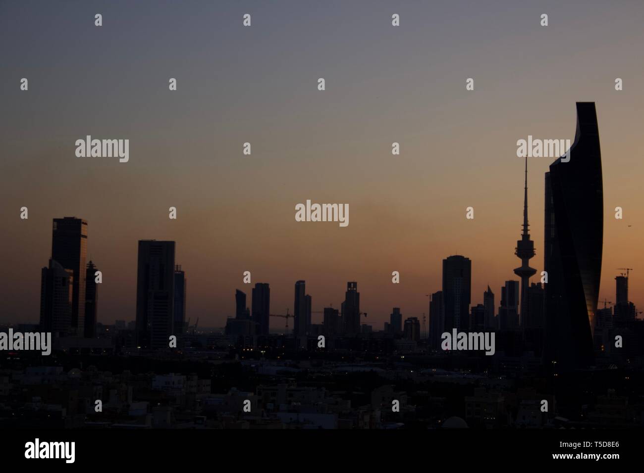 Kuwait iconico Edificio Foto Stock