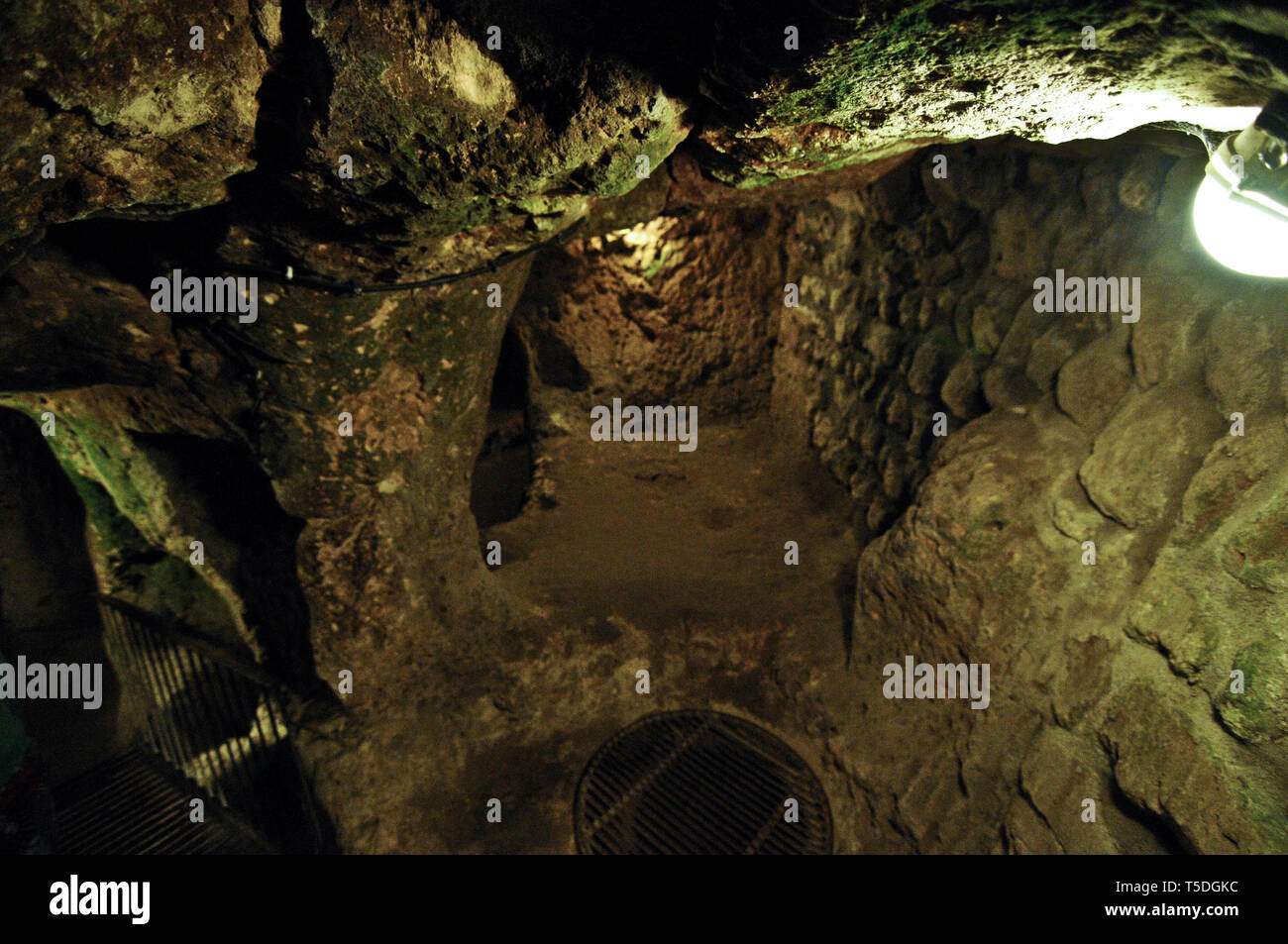 Ovaoren città sotterranea, Cappadocia, Turchia Foto Stock