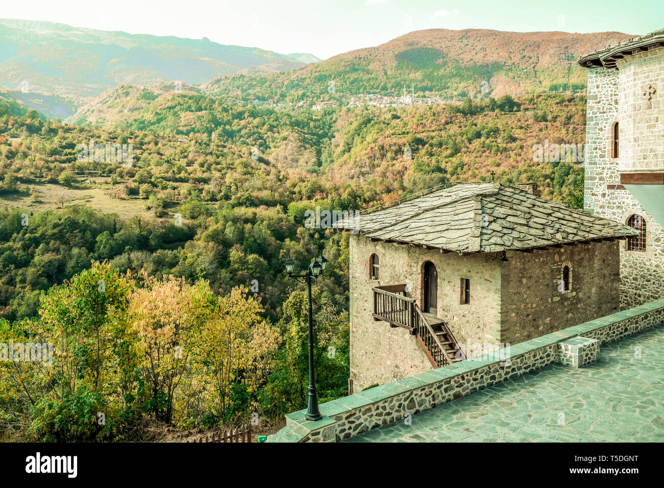 Saint Jovan Bigorski monastero. Macedone monastero ortodosso, Macedonia Foto Stock