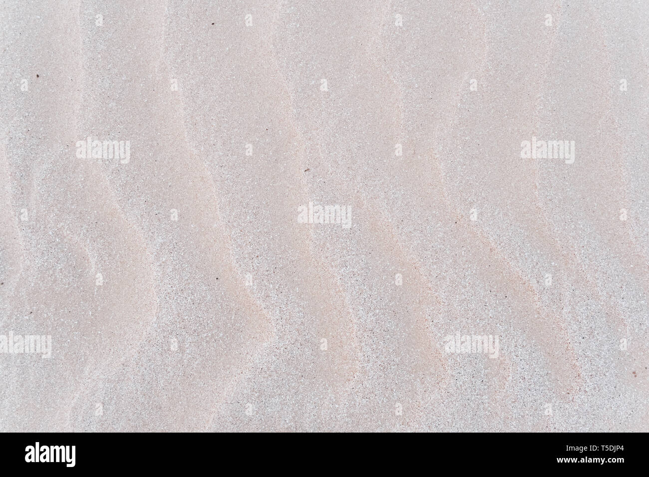 Texture sabbia . Spiaggia di sabbia di sfondo . Vista superiore Foto Stock