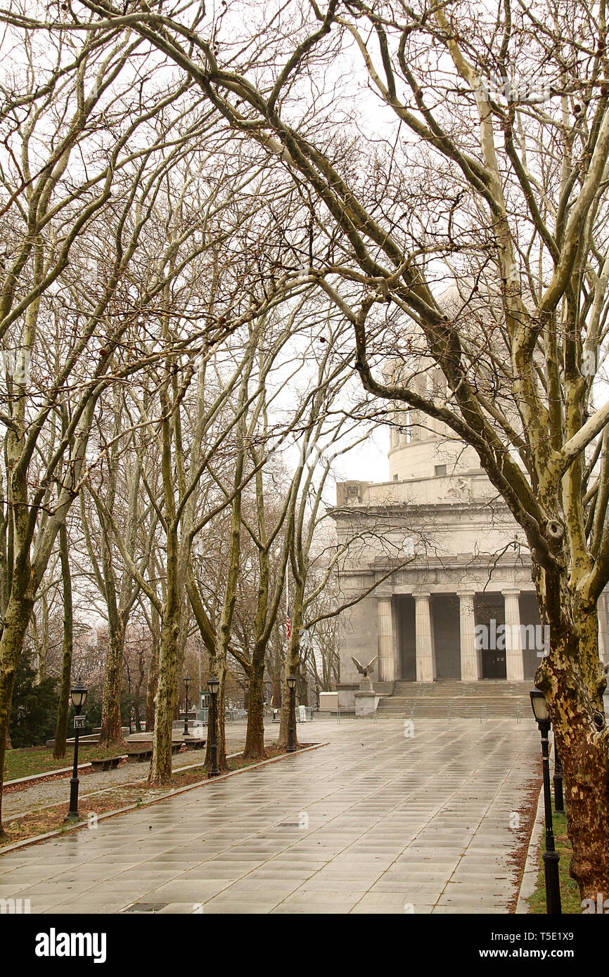 Grant's Tomb (generale concedere National Memorial) a Manhattan, New York, Stati Uniti d'America Foto Stock