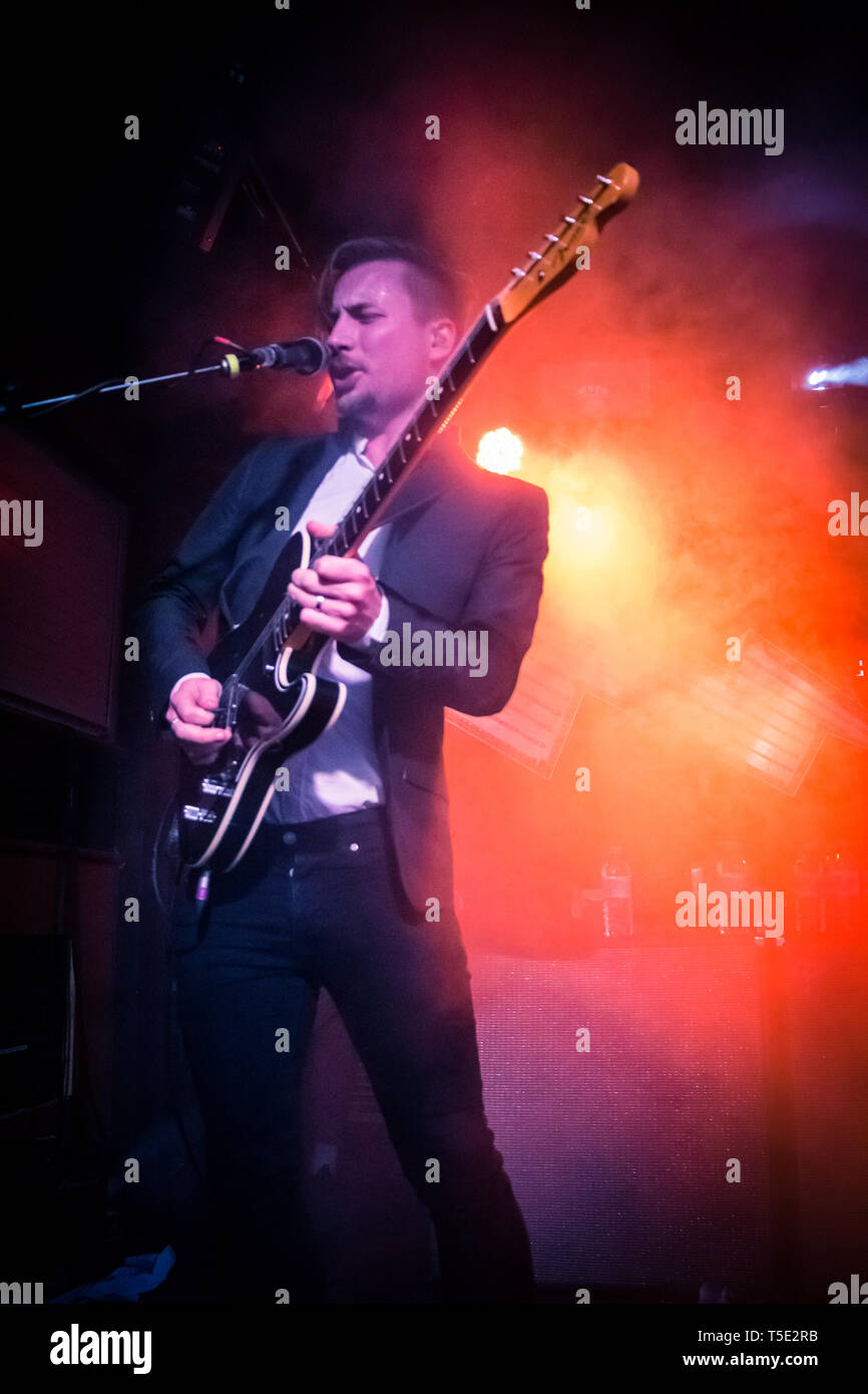 Royal Repubblica live a Manchester Academy 2016 Foto Stock