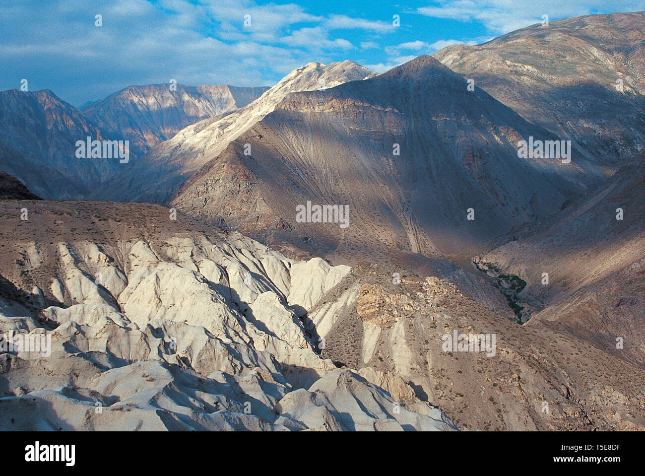 Namche Bazaar, Everest trek, Nepal Foto Stock