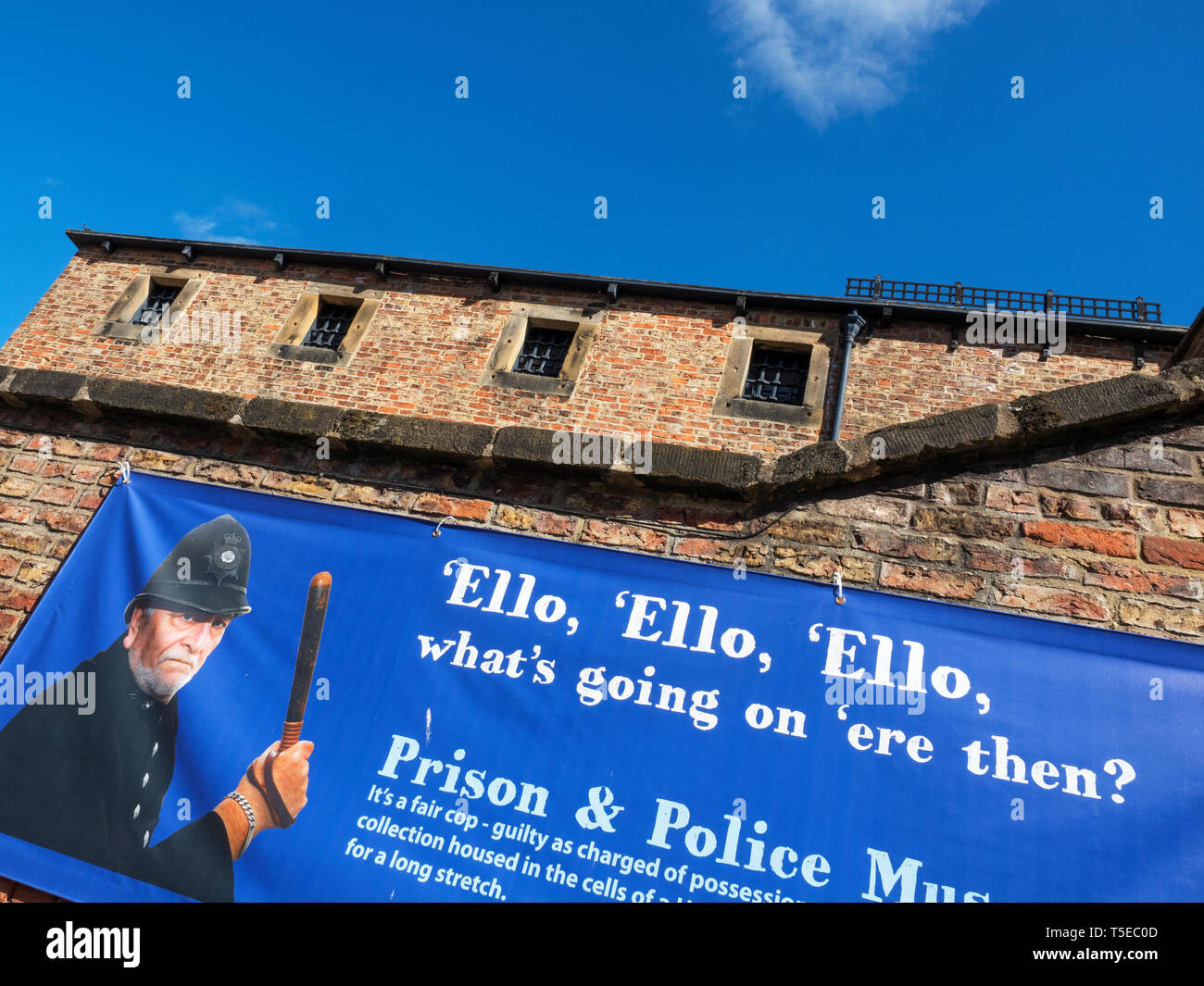 La prigione e il Museo della polizia a Ripon North Yorkshire, Inghilterra Foto Stock