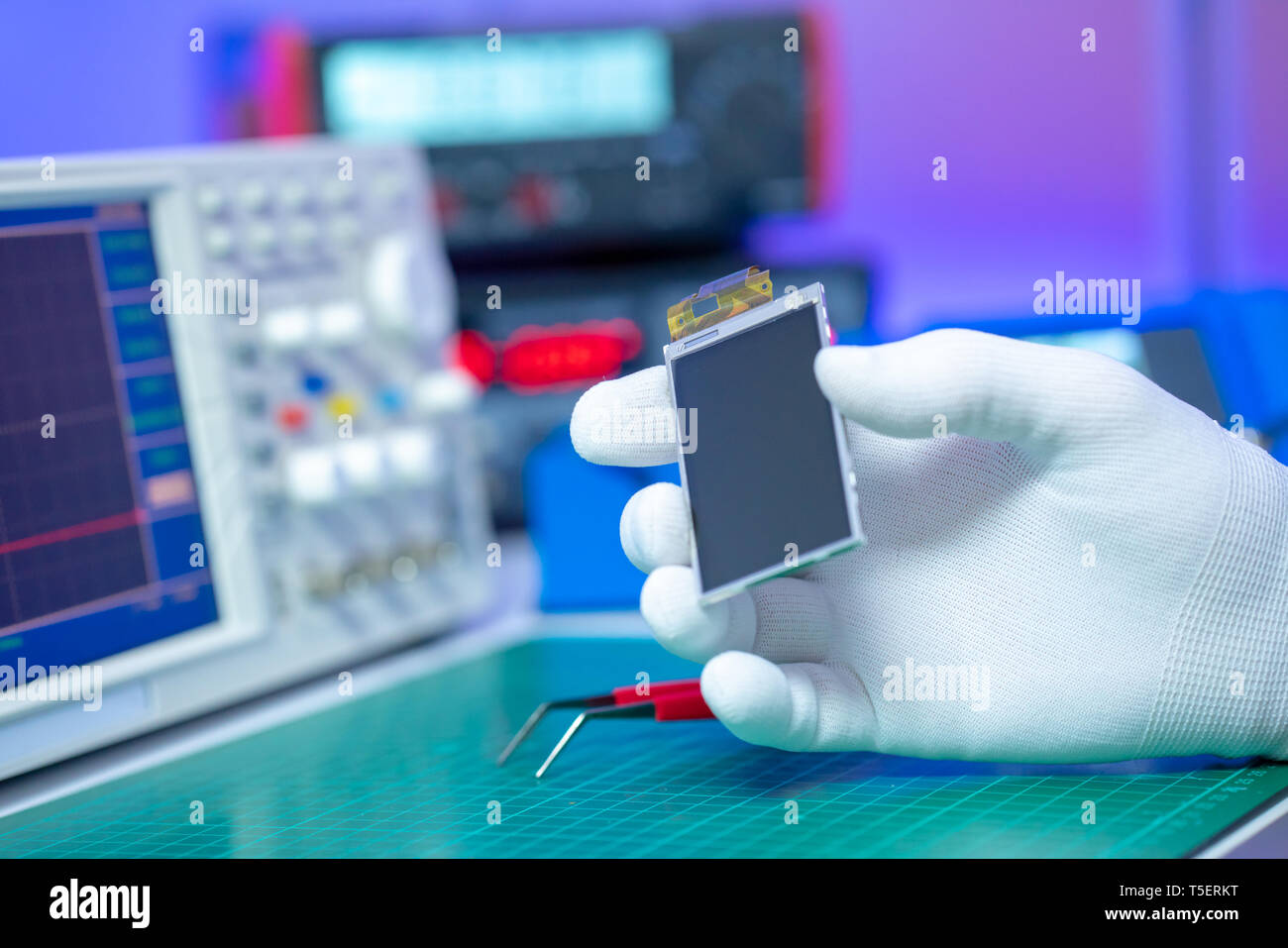 Oled display a matrice Foto Stock