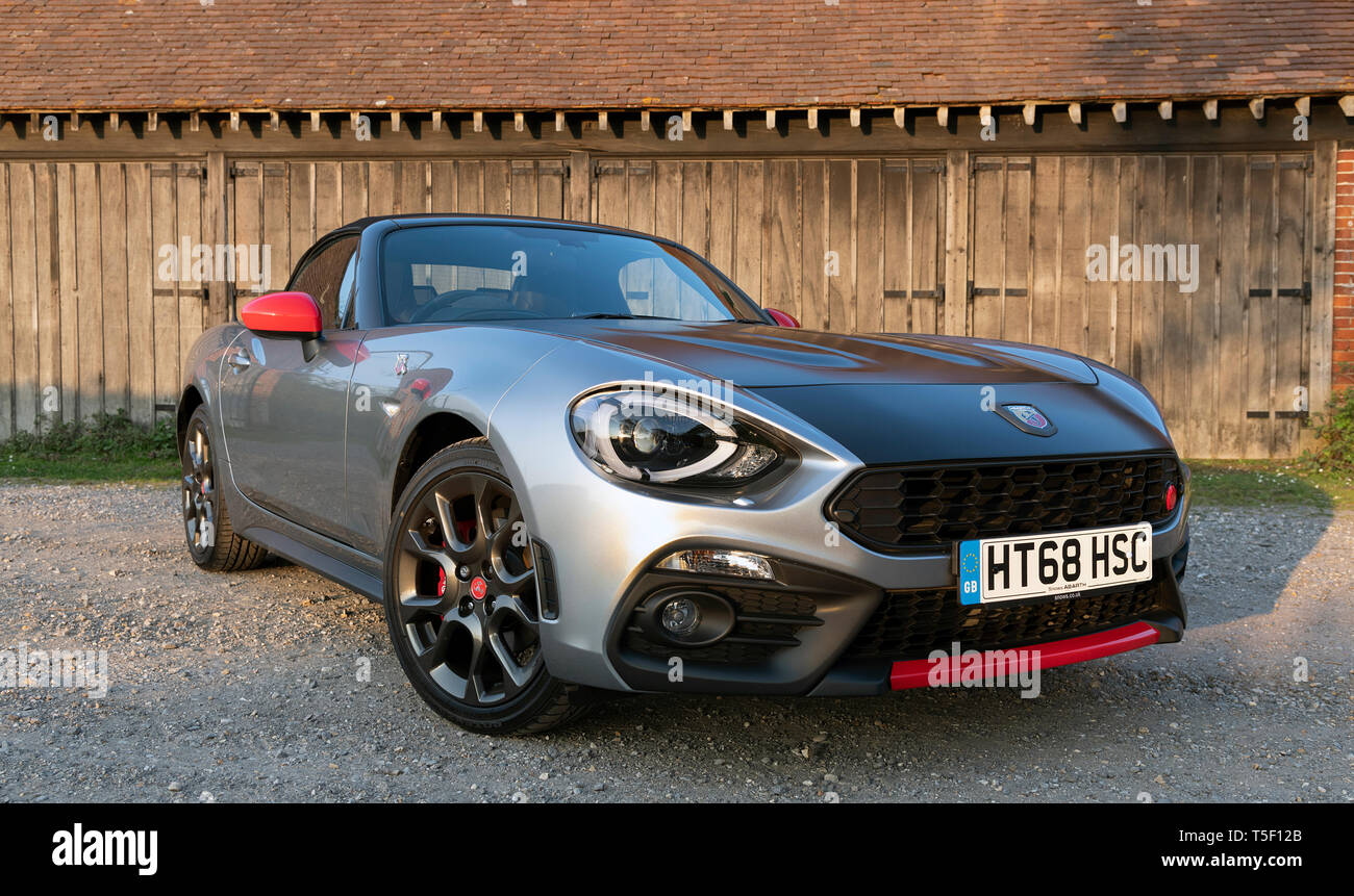 2018 Fiat 124 Abarth Spider Foto Stock