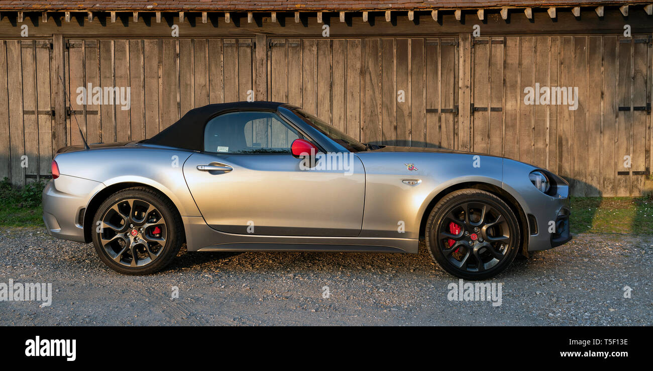 2018 Fiat 124 Abarth Spider Foto Stock