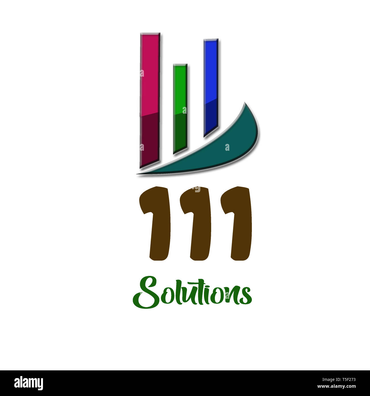 Disegni Logo per diversi tipi di aziende Foto Stock