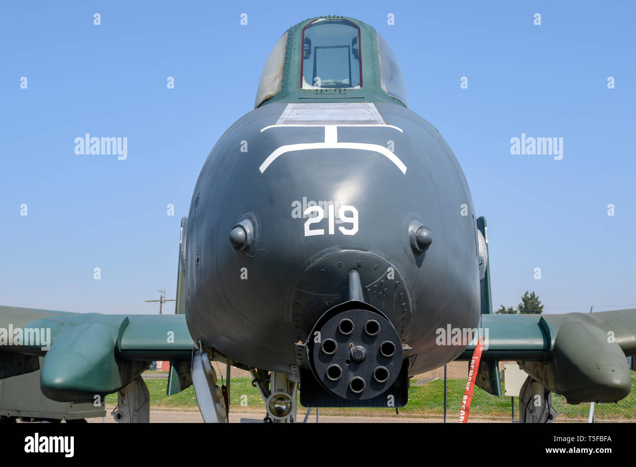 Fairchild Republic A-10 Bentwaters Cold War museum Suffolk REGNO UNITO Foto Stock