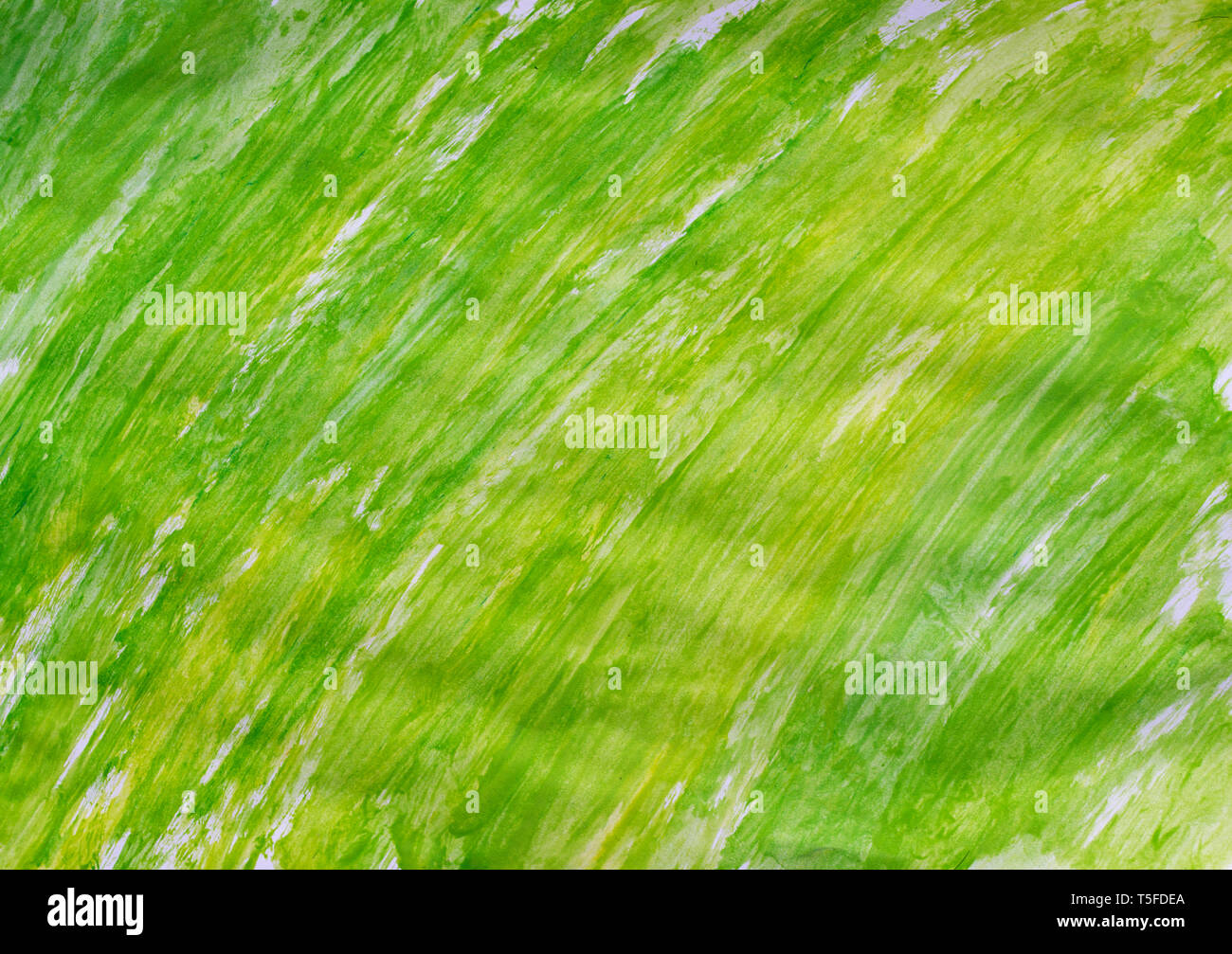 Verde e giallo carta verniciato testurizzato. Abstract background. Foto Stock