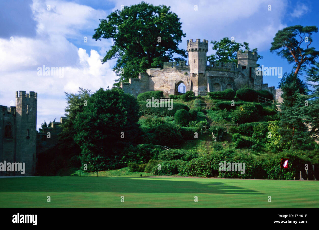 Il Castello di Warwick,Warwick,Inghilterra Foto Stock