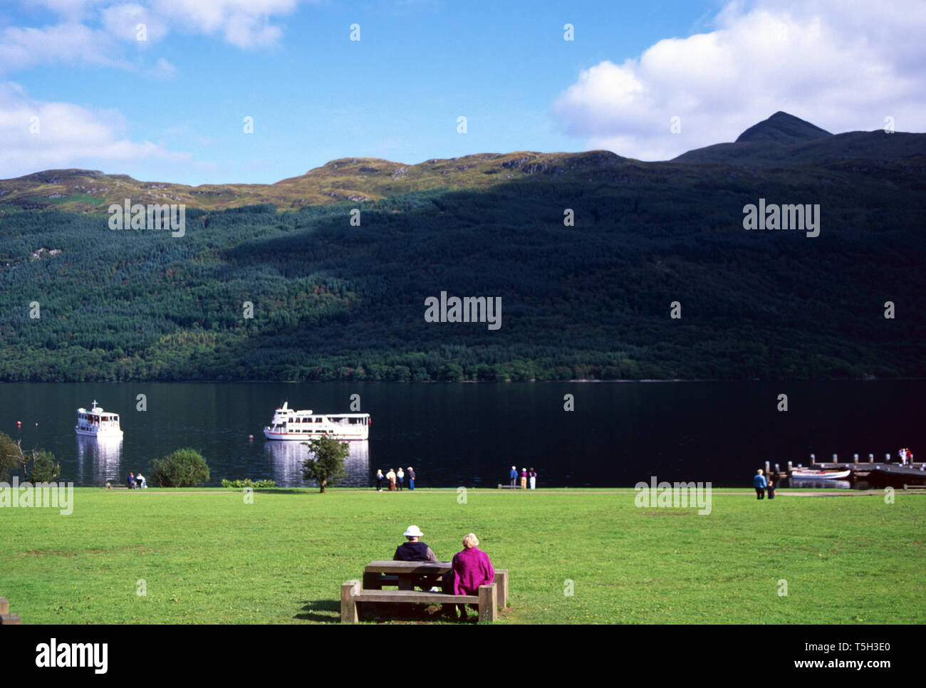 Loch Lomond,Scozia Scotland Foto Stock