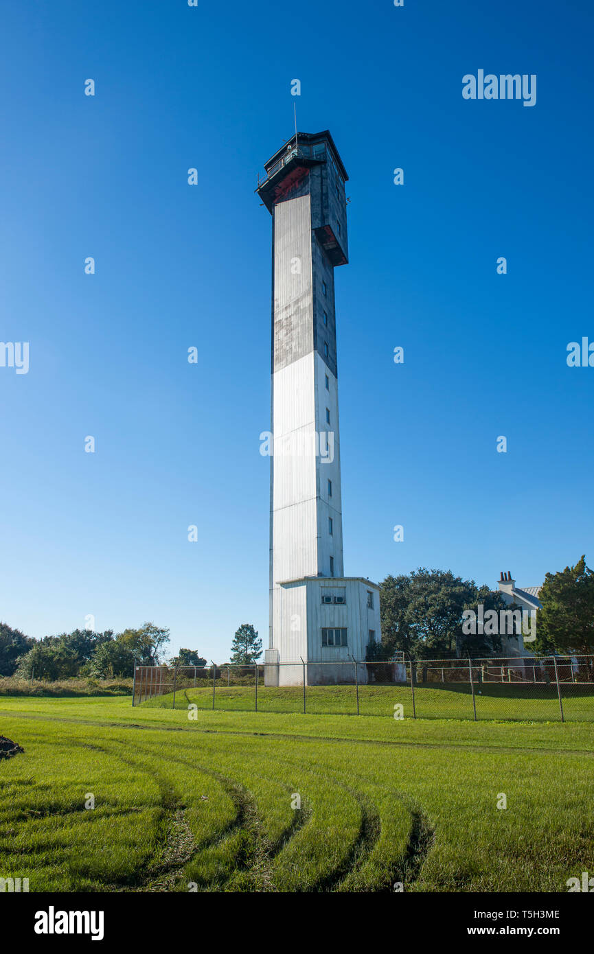 Stati Uniti d'America, Sud Carolina, Charleston, Sullivan's island lighthouse Foto Stock