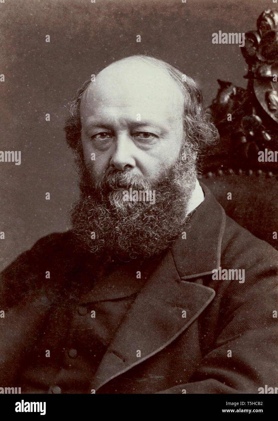 Signore di Salisbury, Robert Gascoyne-Cecil, (1830-1903) statista britannico e del Primo Ministro Foto Stock
