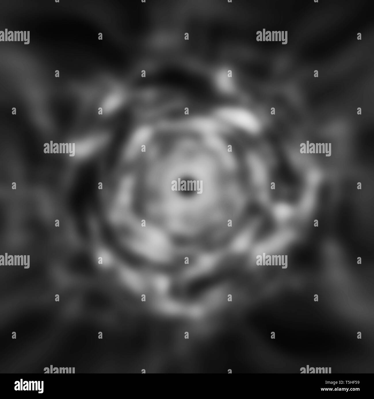 Il tunnel temporale computer generated abstract disegno frattale Foto Stock