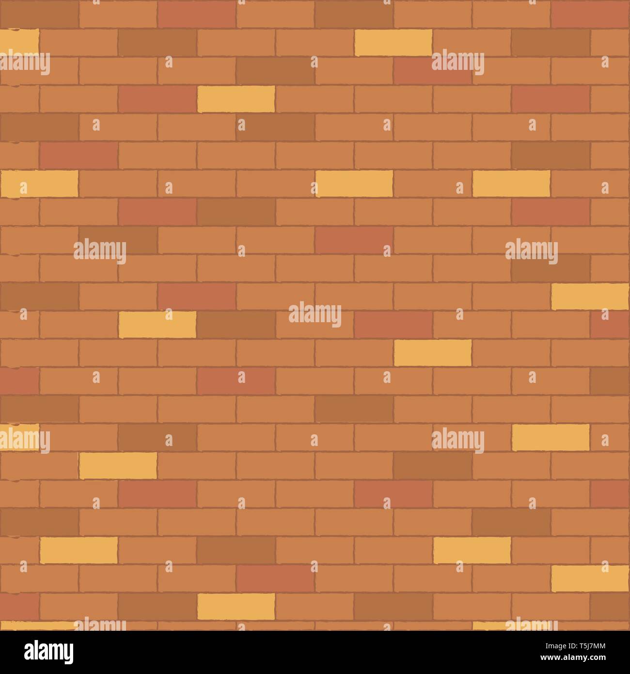 Sullo sfondo un muro di mattoni, decoro urbano illustrazione vettoriale per il web e la stampa Illustrazione Vettoriale