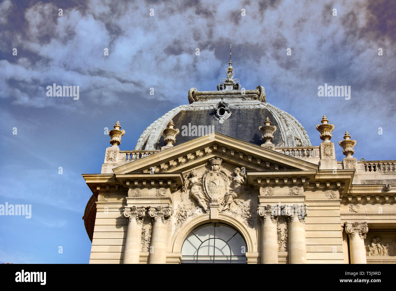 Piccolo Elysee Palace in stile Regency. Residenza del presidente francese Foto Stock