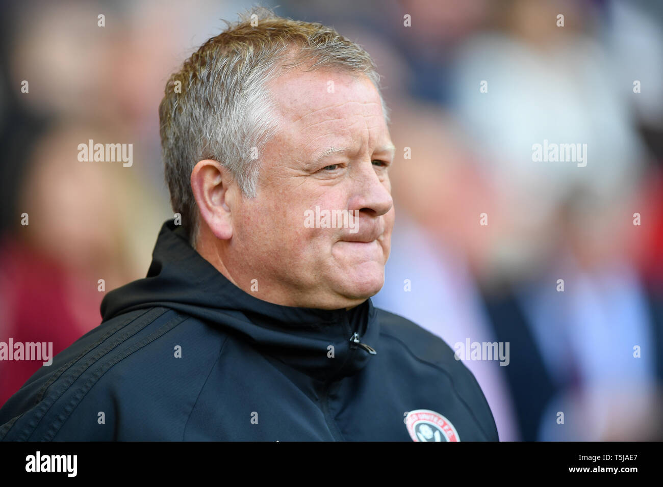 19 aprile 2019, Bramall Lane, Sheffield, Inghilterra; Sky scommessa campionato, Sheffield Regno vs Nottingham Forest ; credito: Jon Hobley/News immagini English Football League immagini sono soggette a licenza DataCo Foto Stock