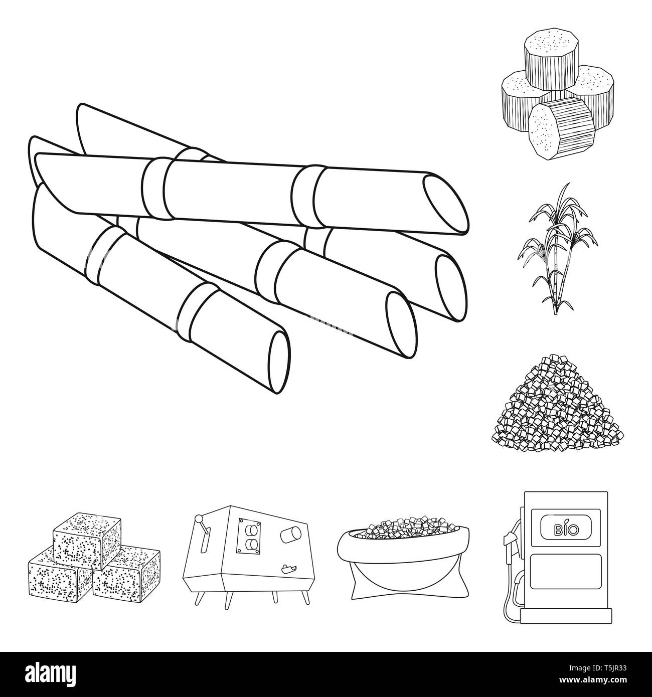 Stick,pezzo,bush,cube,spremiagrumi,benzina,succhi di frutta,palm,granulata,cibo,macchina,l'ugello,harvest,l'india,pilastro,blocco,Piazze,APPARECCHIO,la capacità della stazione,,levetta,l'africa,verde,dolcezza,bere,carboidrato,la pompa,stelo,zucchero,campo,impianto,plantation,agriturismo,l'agricoltura,saccarosio,technology,la canna da zucchero, la canna da zucchero,impostare,vettore,icona,immagine,isolato,raccolta,design,l'elemento,graphic,segno,contorno,linea vettori vettore , Illustrazione Vettoriale