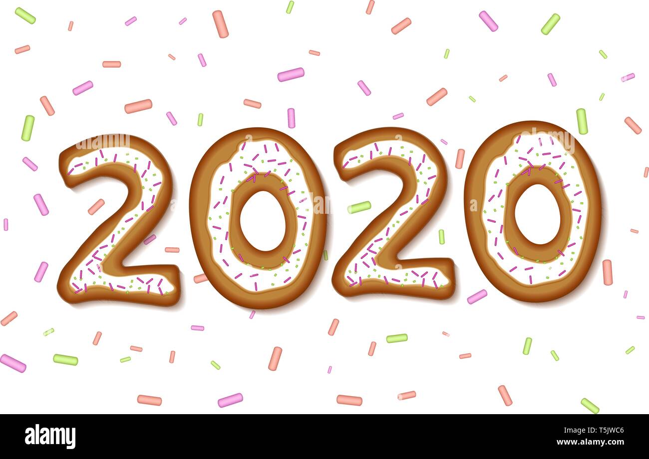 Biscotti Di Natale 2020.Anno Nuovo Iscrizione 2020 Nella Forma Di Gingerbreads Natale Decorate Glassa Bianca Natale E Anno Nuovo Pan Di Zenzero Biscotti Natalizi Decorazione Il Gre Immagine E Vettoriale Alamy