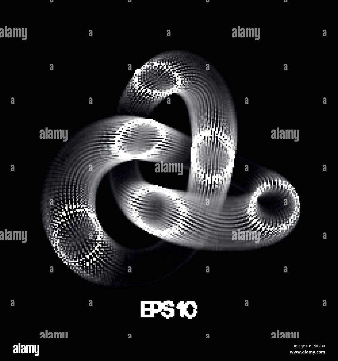 Grande per la visualizzazione di dati. Background 3d .Grande connessione dati sfondo. La tecnologia informatica ai tech wire futuristico di rete wireframe per la visualizzazione di dati Illustrazione Vettoriale