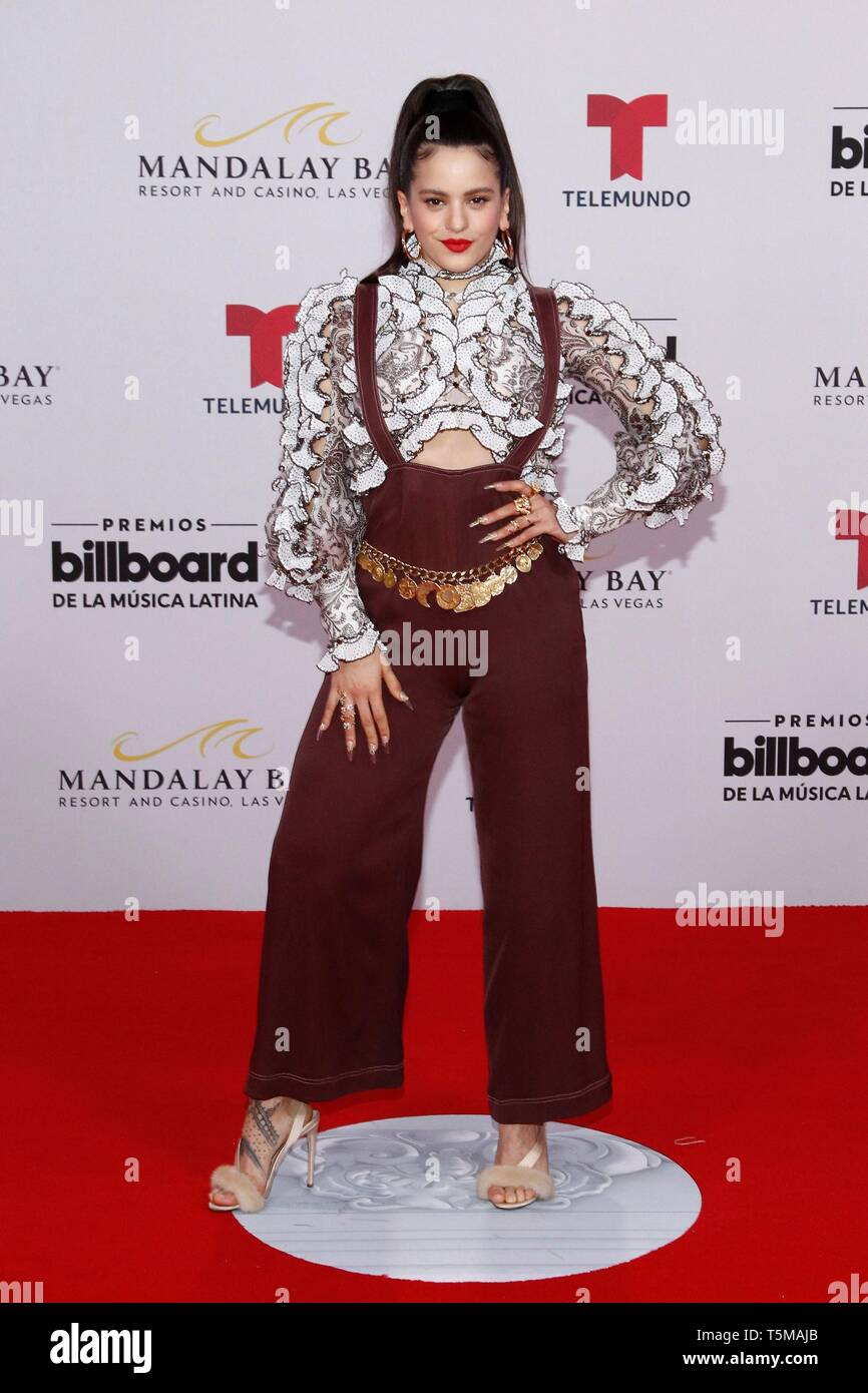 Rosalia presso gli arrivi per 2019 Billboard Latin Music Awards - Gli arrivi 2, Mandalay Bay Events Centre di Las Vegas NV, Aprile 25, 2019. Foto di: JA/Everett Collection Foto Stock