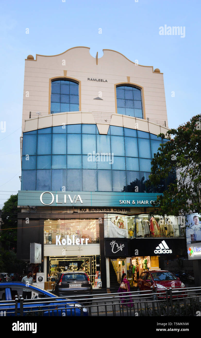 Moderno complesso di shopping a Chennai, India. Foto Stock