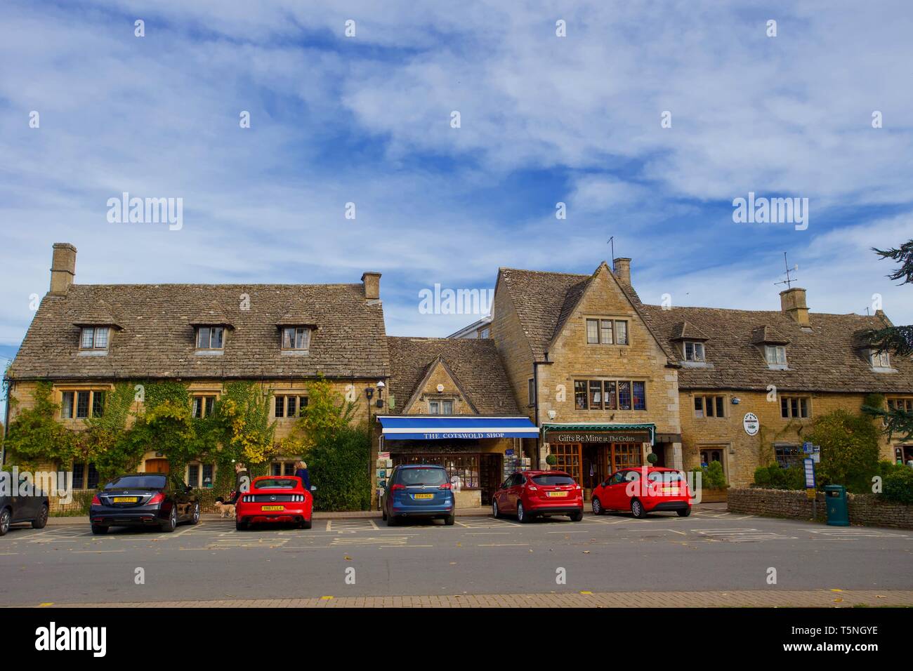 Bourton-on-the-acqua, Gloucestershire, Inghilterra. Foto Stock