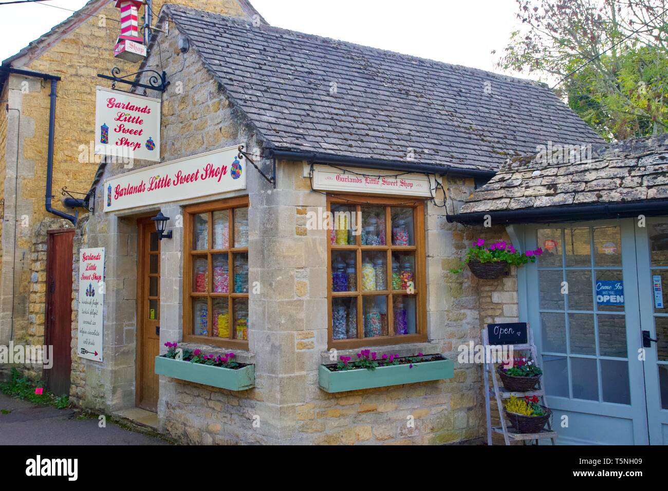 Bourton-on-the-acqua, Gloucestershire, Inghilterra. Foto Stock