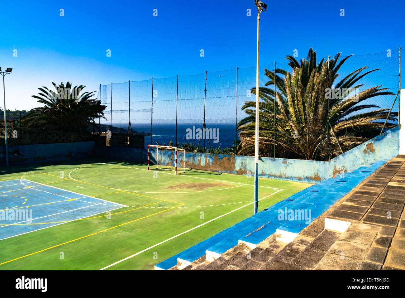 Impressioni di San Juan de la Rambla, Tenerife Foto Stock