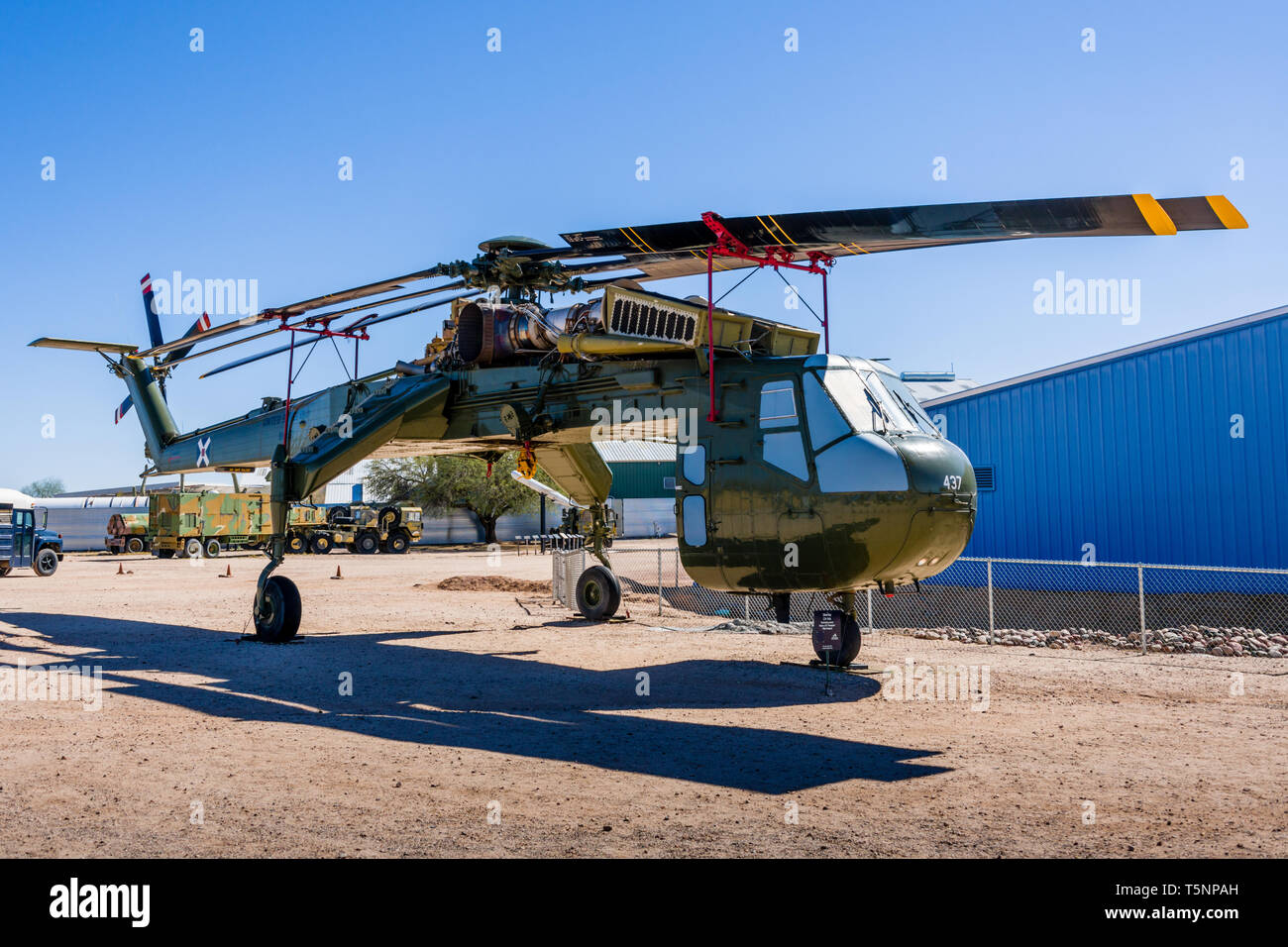 Sikorsky CH-54 Tarhe Foto Stock