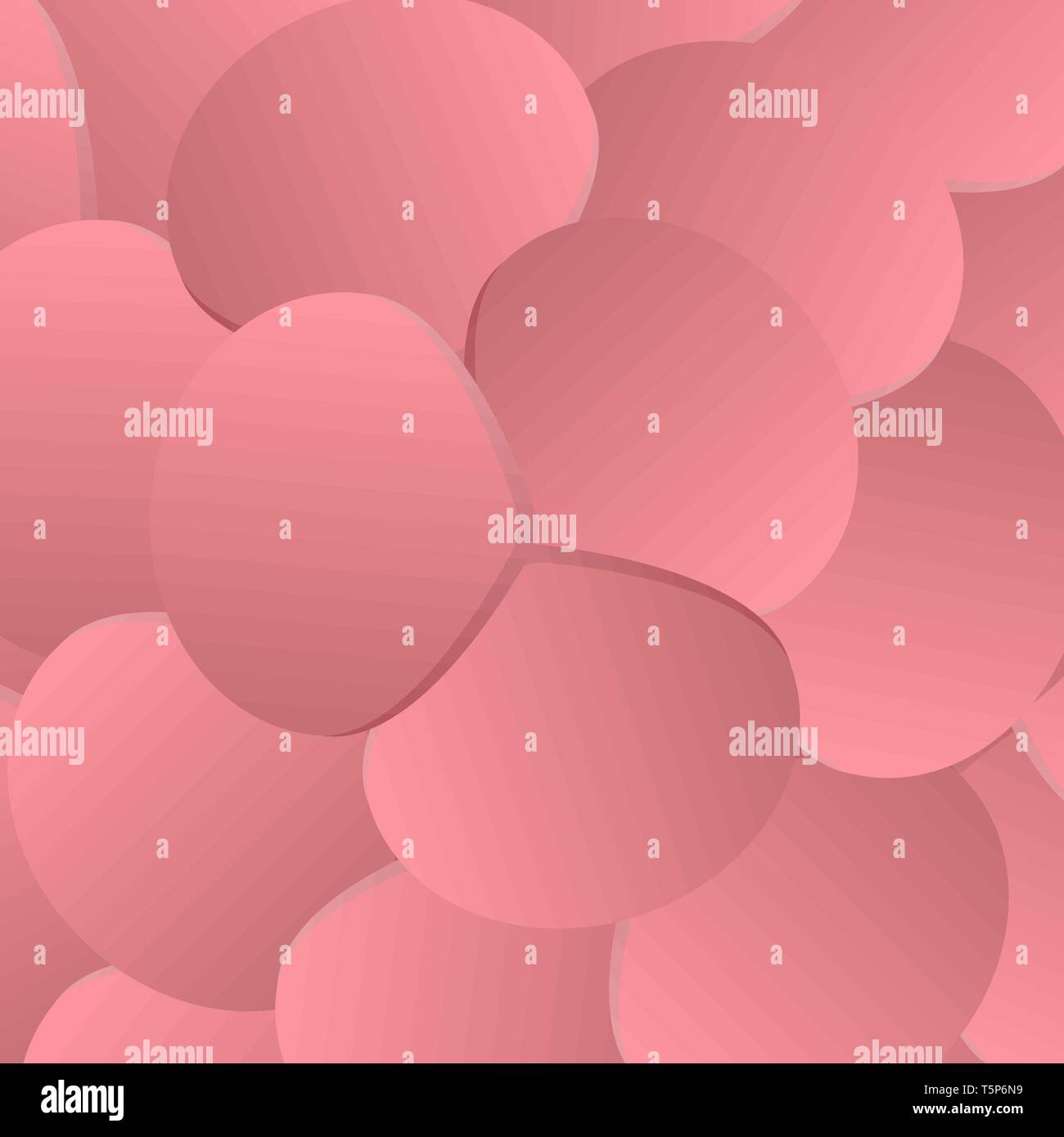 Sfondo di colore rosa frammenti geometrici. Illustrazione Vettoriale