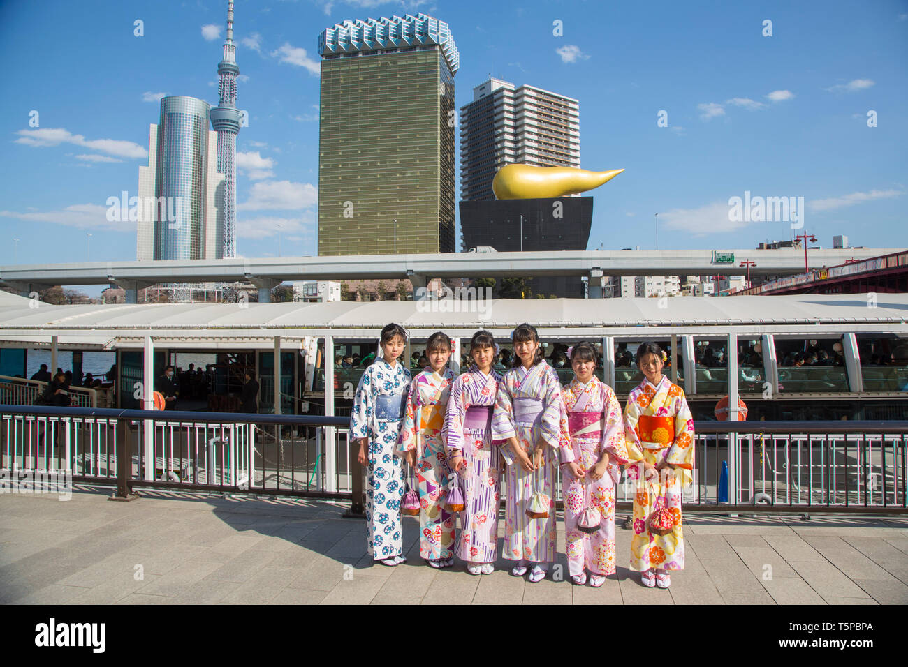 Visto A TOKYO Foto Stock